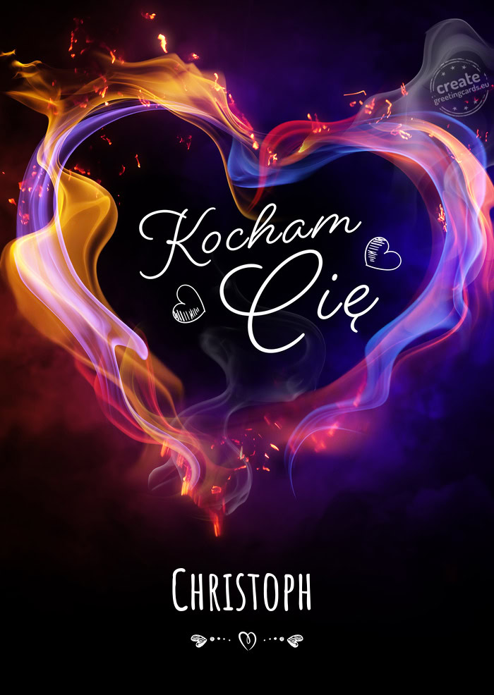 Kocham Cię Christoph