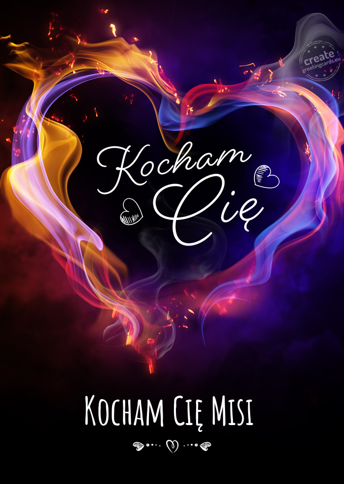 Kocham Cię Kocham Cię Misi