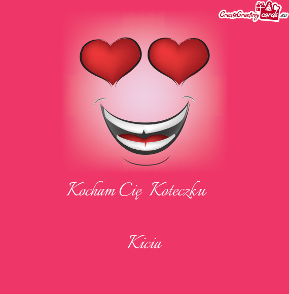 Kocham Cię❤️Koteczku❤️❣️