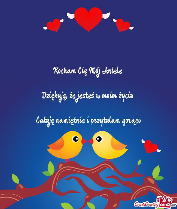 Kocham Cię Mój Aniele