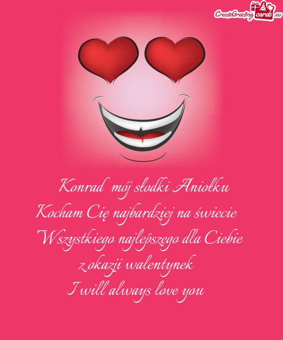 Kocham Cię najbardziej na świecie ❣️