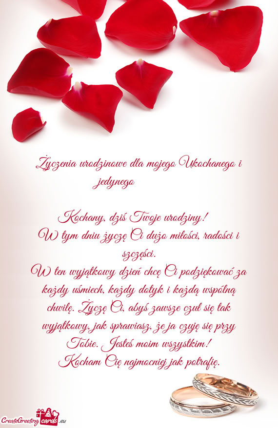 Kocham Cię najmocniej jak potrafię