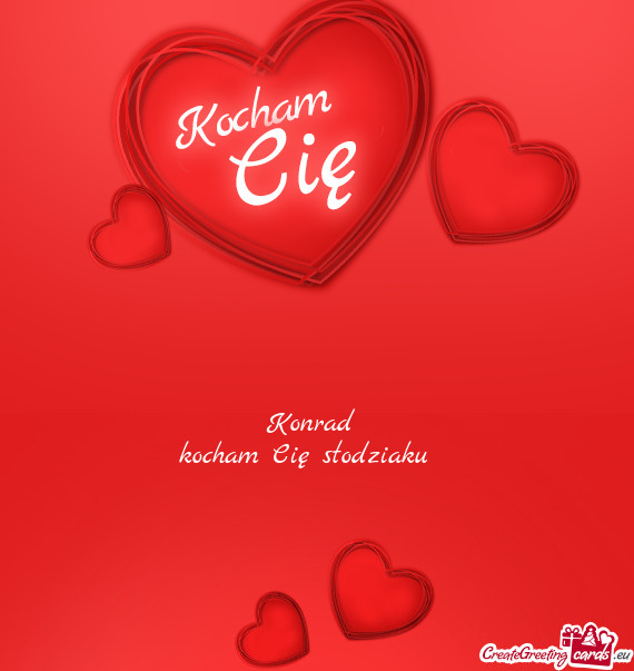 Kocham Cię słodziaku❣️