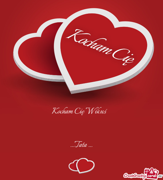 Kocham Cię Wikuś ❤️