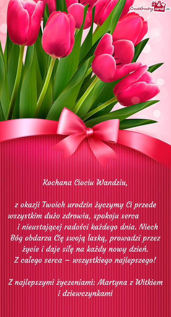 Kochana Ciociu Wandziu