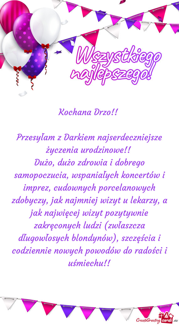 Kochana Drzo