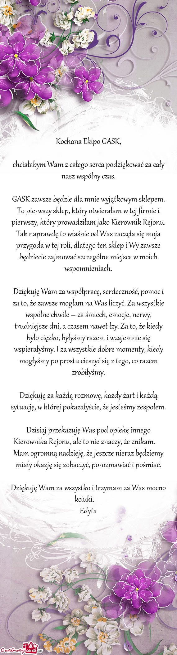 Kochana Ekipo GASK