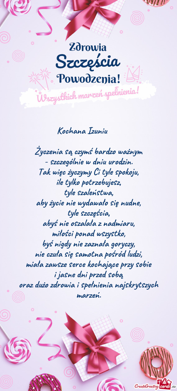 Kochana Izuniu ♥️