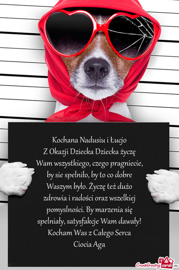 Kochana Nadusiu i Łucjo