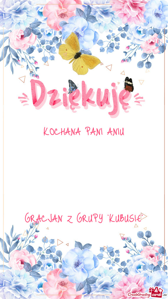 KOCHANA PANI ANIU   GRACJAN Z GRUPY "KUBUSIE"