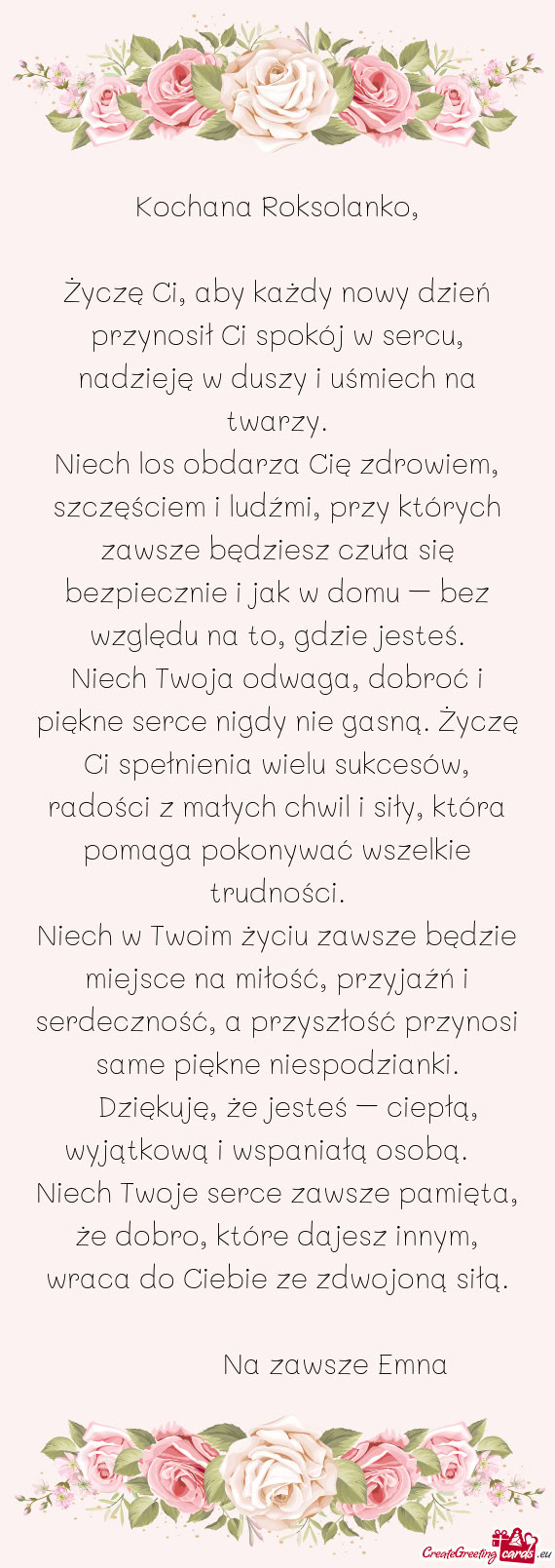 Kochana Roksolanko