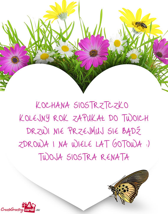 KOCHANA SIOSTRZTCZKO