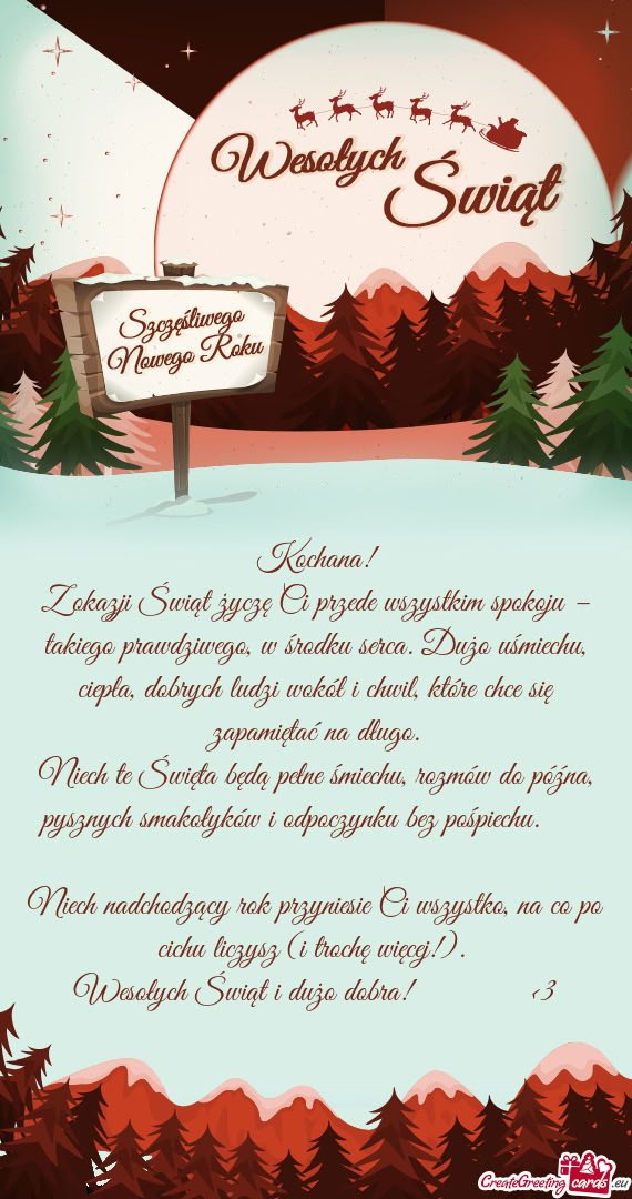 🎄✨ Kochana! ✨🎄