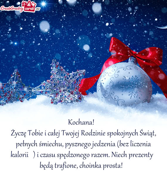 🎄Kochana! 😊🎄