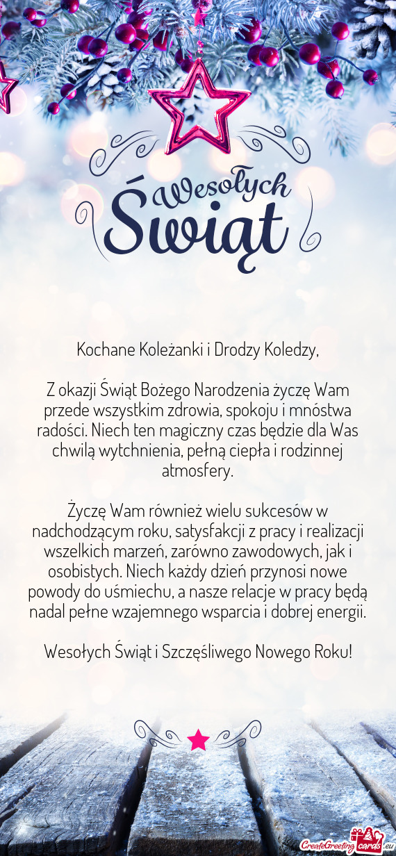 Kochane Koleżanki i Drodzy Koledzy