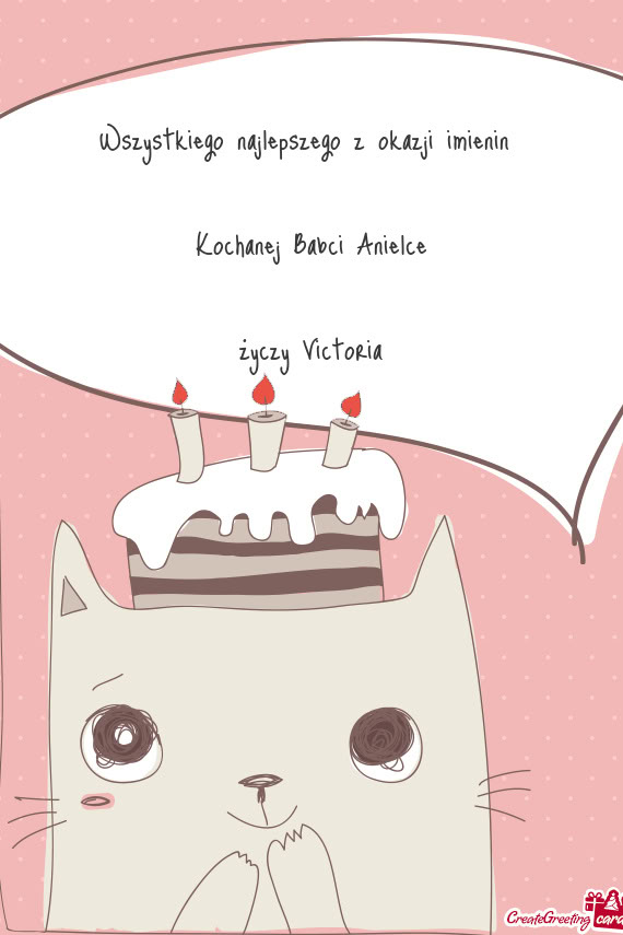 Kochanej Babci Anielce