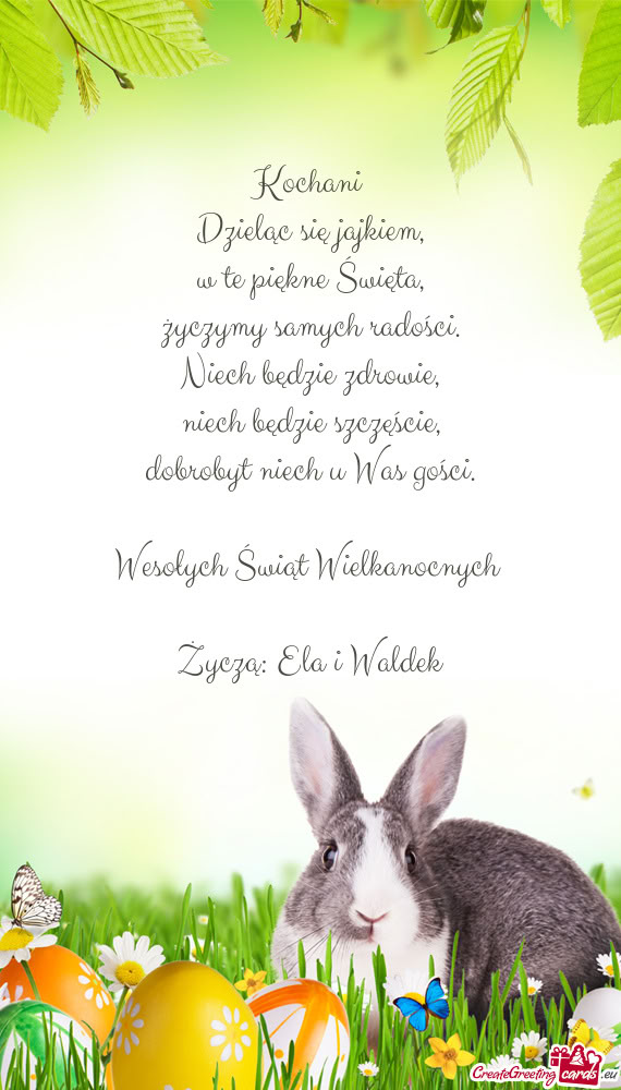 Kochani Dzieląc się jajkiem