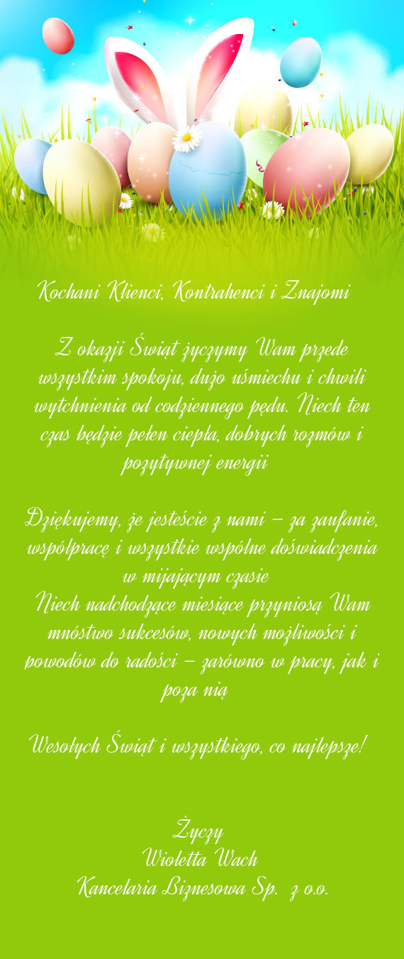 Kochani Klienci, Kontrahenci i Znajomi 🎄✨