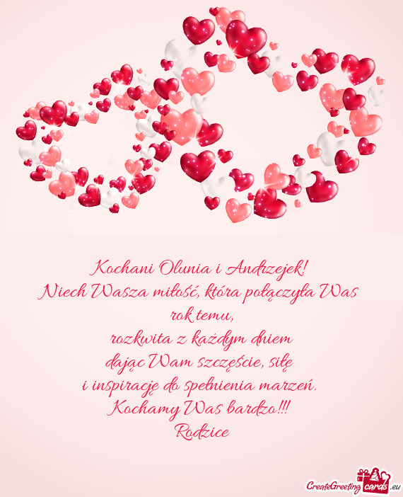Kochani Olunia i Andrzejek