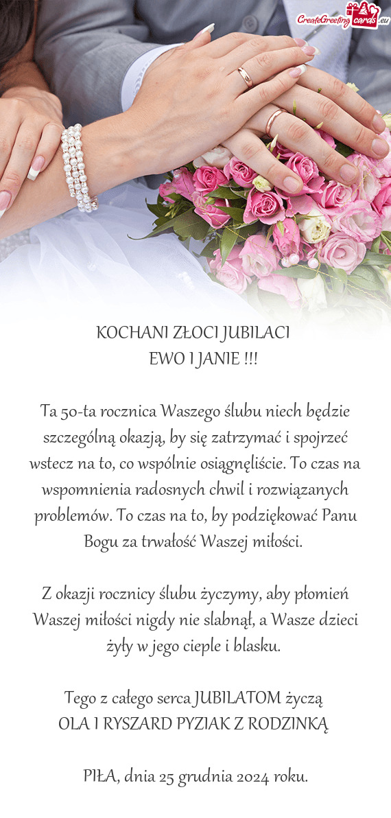 KOCHANI ZŁOCI JUBILACI