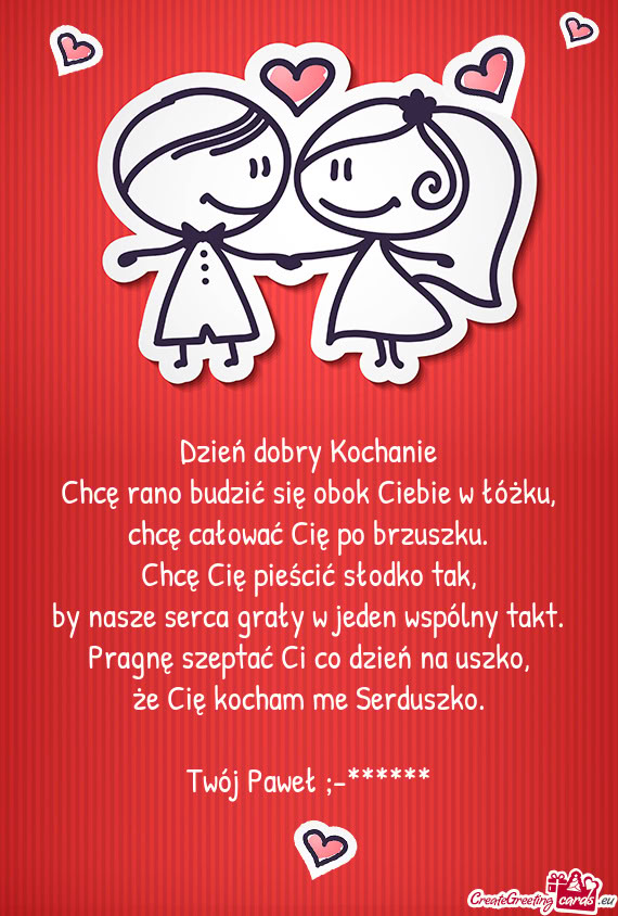Kochanie Chcę