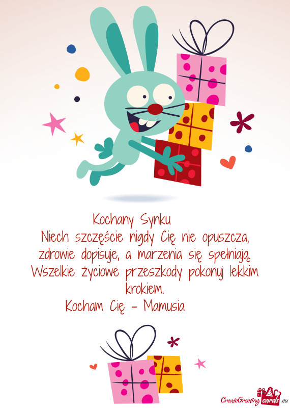 Kochany Synku ❤️