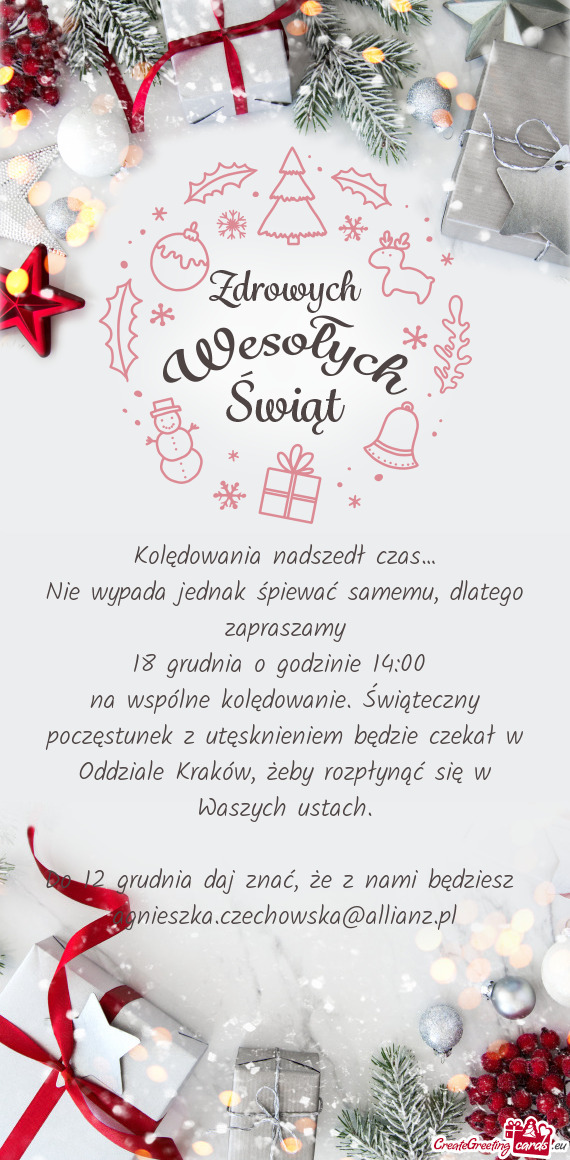 Kolędowania nadszedł czas…