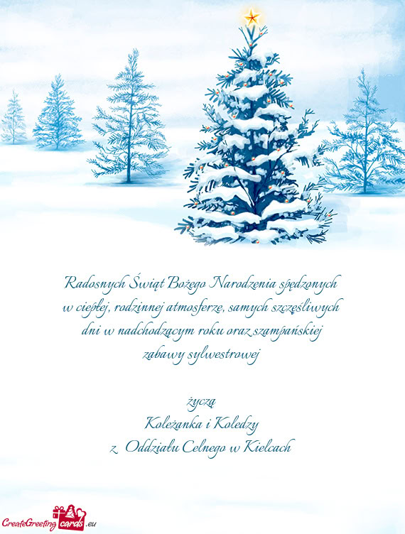 Koleżanka i Koledzy z Oddziału Celnego w Kielcach