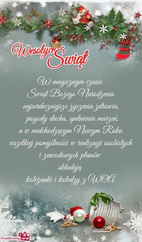 Koleżanki i koledzy z WOA