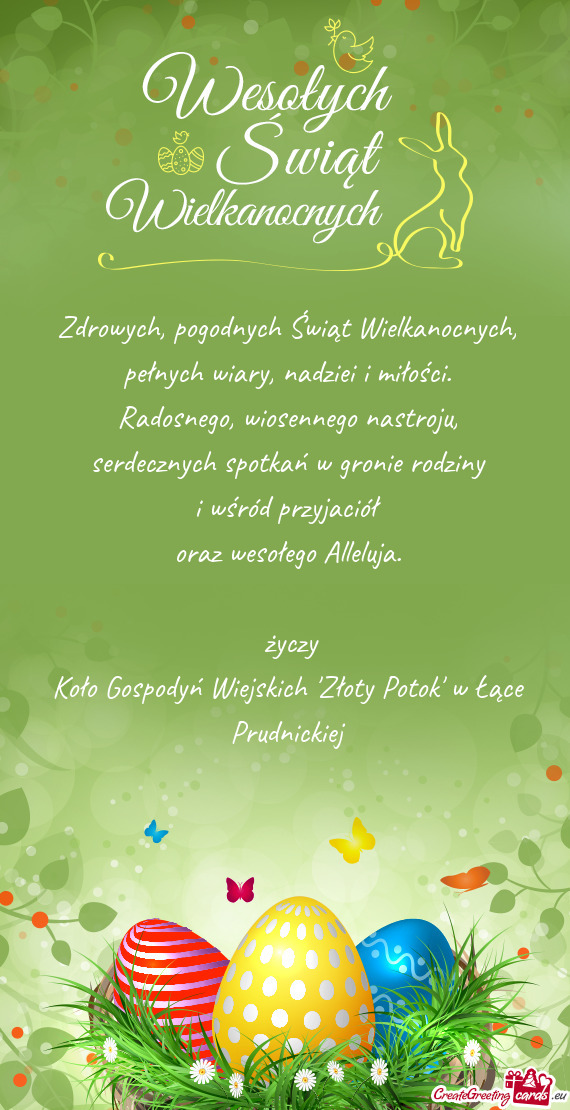 Koło Gospodyń Wiejskich "Złoty Potok" w Łące Prudnickiej