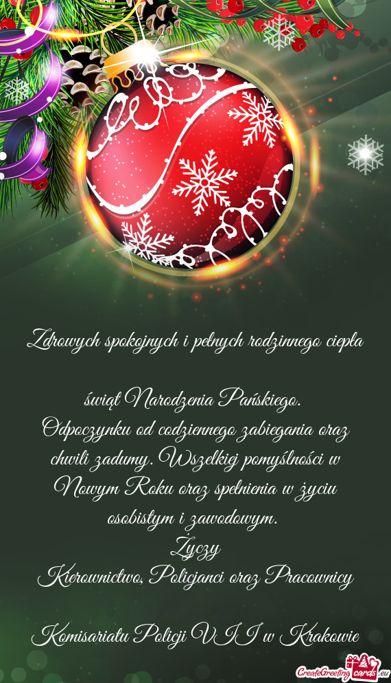 Komisariatu Policji VII w Krakowie