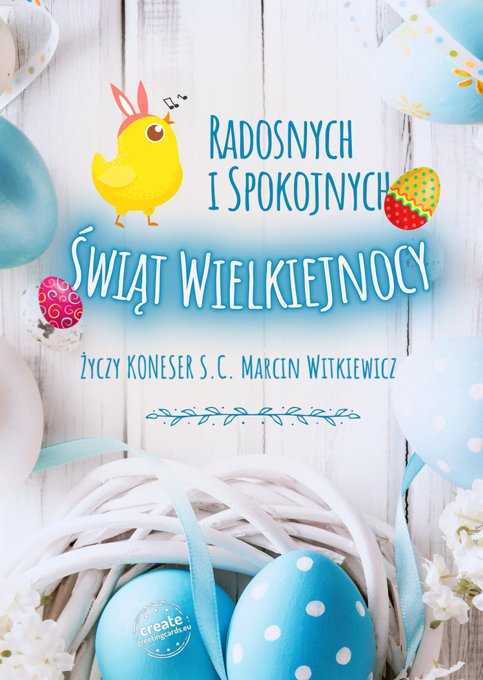 "KONESER" S.C. Marcin Witkiewicz