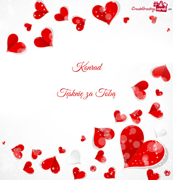 ❤️Konrad❤️ Tęsknię za Tobą