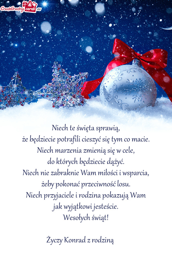 Konrad z rodziną 🎄🎁🙂