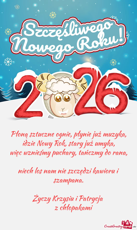 Krzysiu i Patrycja   z chłopakami