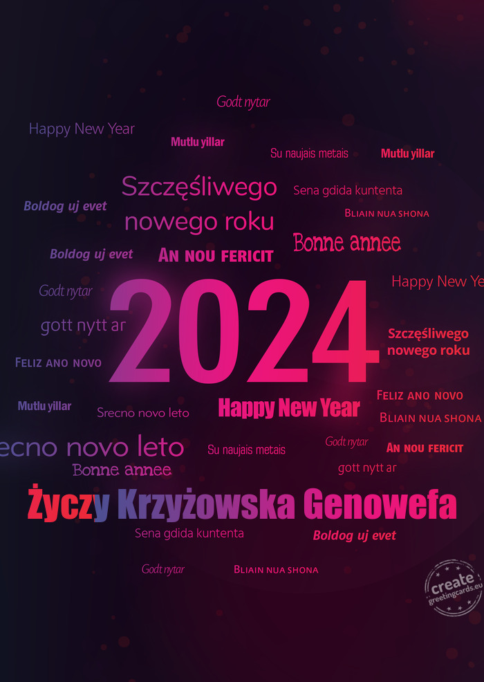 Krzyżowska Genowefa