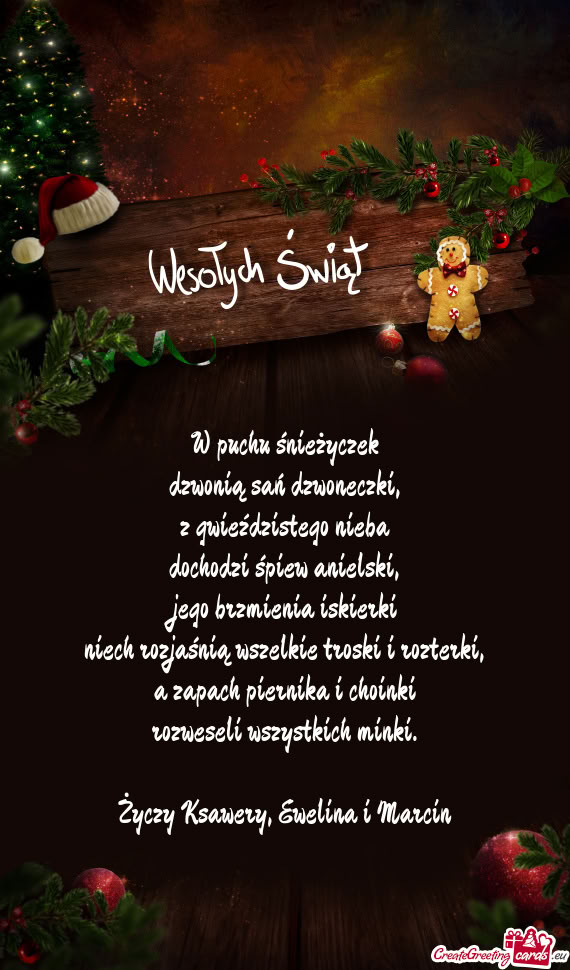 Ksawery, Ewelina i Marcin