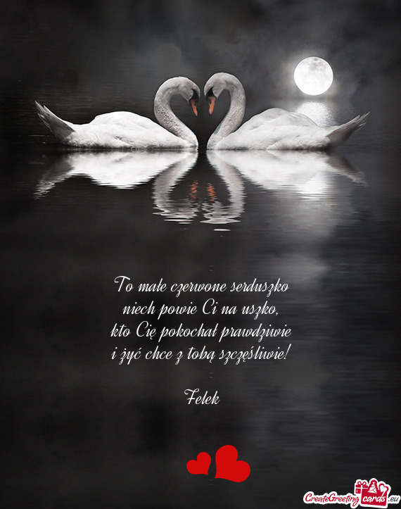 Kto Cię pokochał prawdziwie i żyć chce z tobą szczęśliwie! Felek
