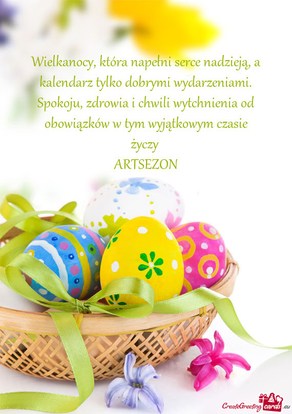 Która napełni serce nadzieją