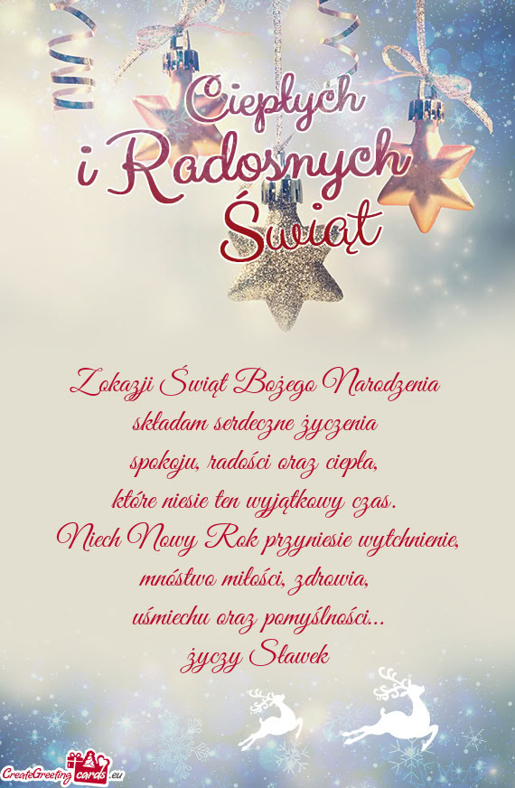 Które niesie ten wyjątkowy czas