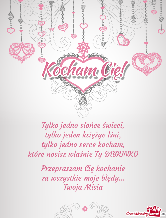 Które nosisz właśnie Ty SABRINKO