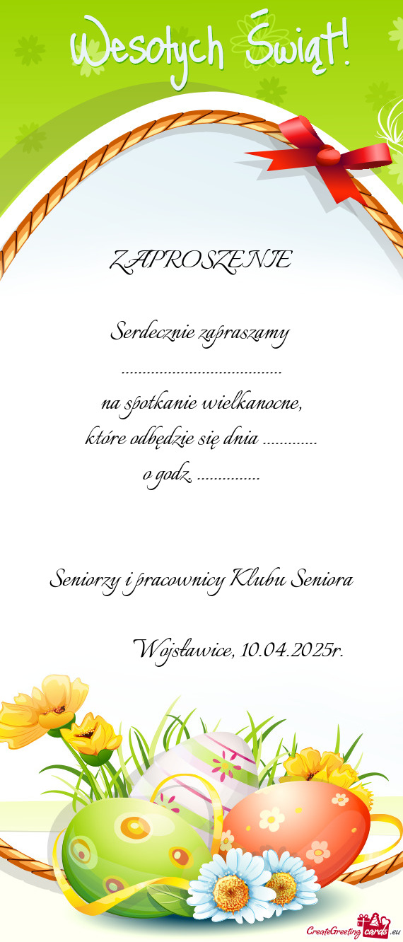 Które odbędzie się dnia