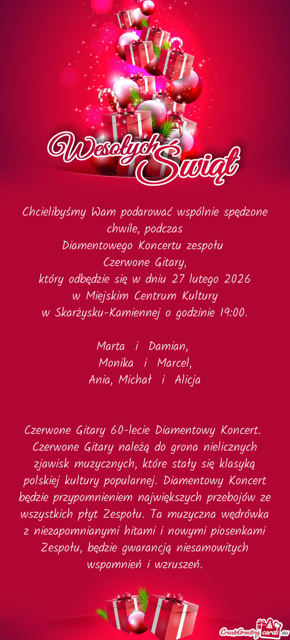 Który odbędzie się w dniu 27 lutego 2026