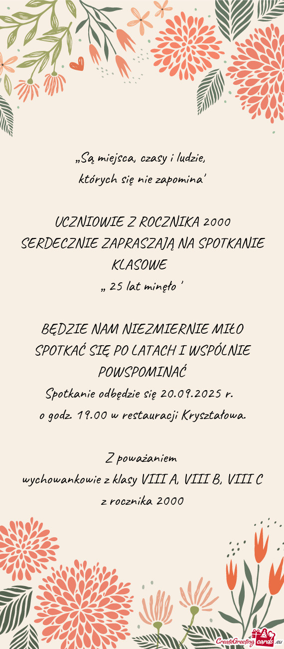Których się nie zapomina”