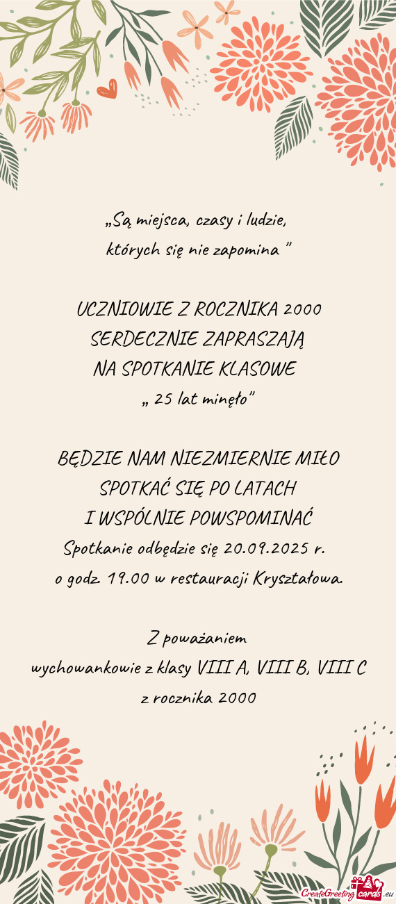 Których się nie zapomina ””