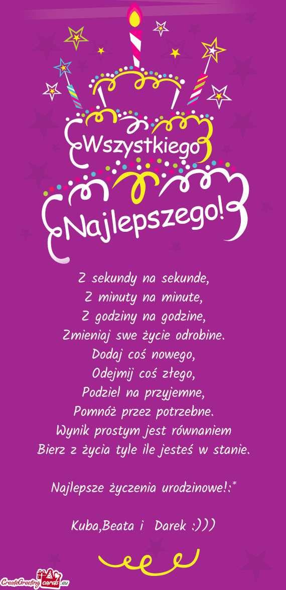 Kuba,Beata i Darek :)))