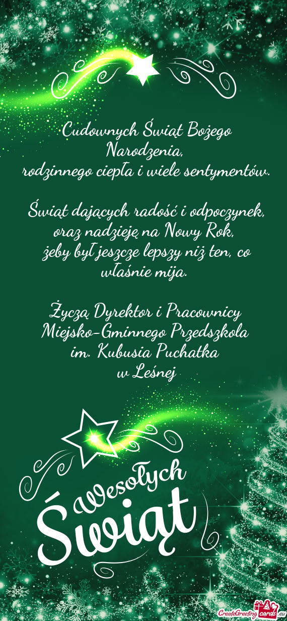 Kubusia Puchatka w Leśnej