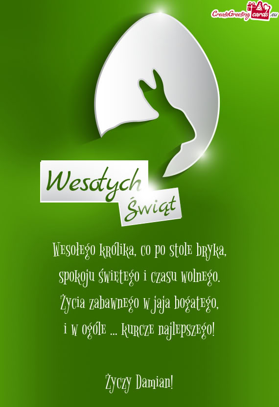 Kurcze najlepszego! Damian