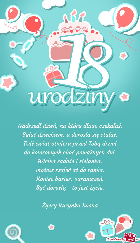 Kuzynka Iwona