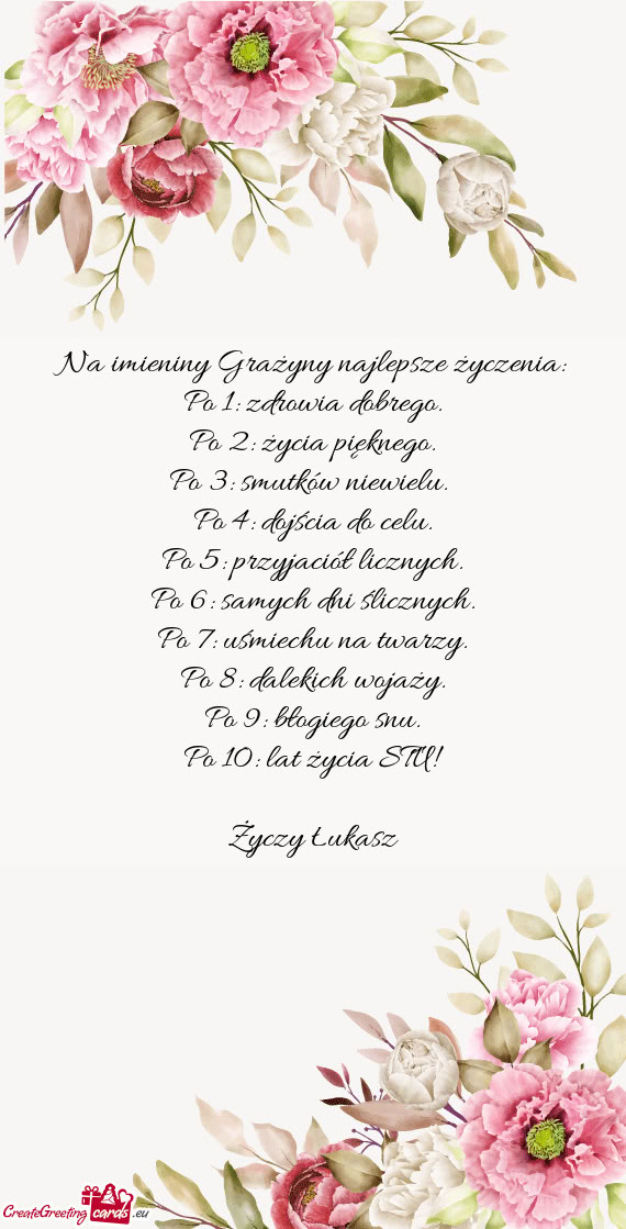 Lat życia STU! Łukasz